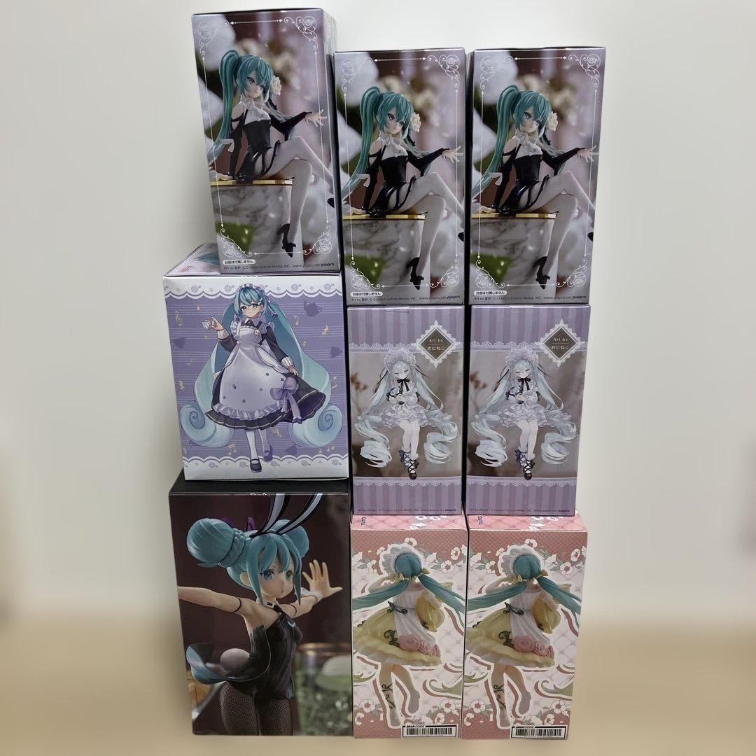 初音ミク フィギュア9箱セット 新品未開封 まとめ売り！ヴィンテージドール ほか