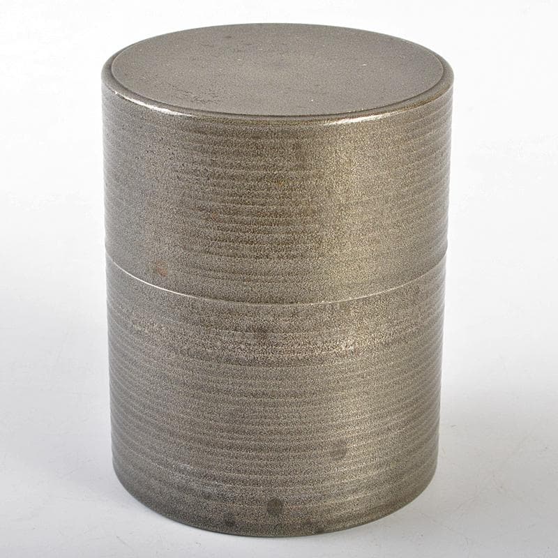 煎茶道具　間村自造　錫製　茶壷　茶心壷　約354g　M　R5698