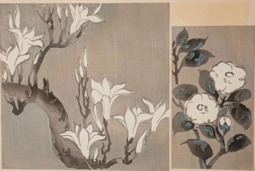 琳派図案版画（色摺版画)作者不詳、明治後期～昭和初期出版