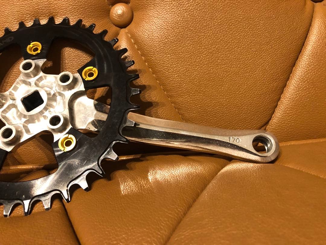GRAFTON STRIDSLANDオールドMTB クランクセット 38T