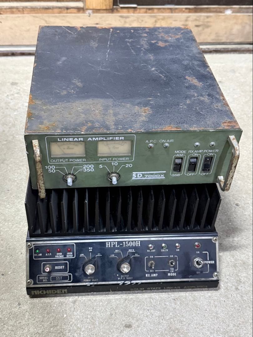 SD-700DX HPL-1500H リニアアンプリファイア