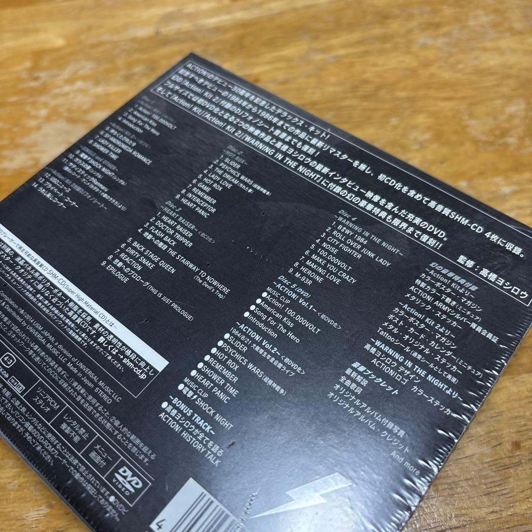 ACTION! 4CD＋DVD limited
