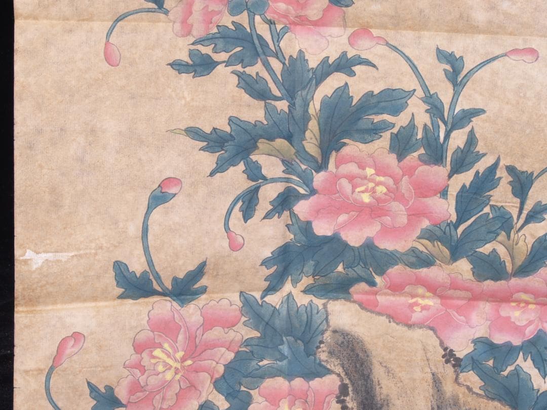 金陵博物院　中国　清時代　肉筆水彩絵　唐物骨董品 AK1867A12-3