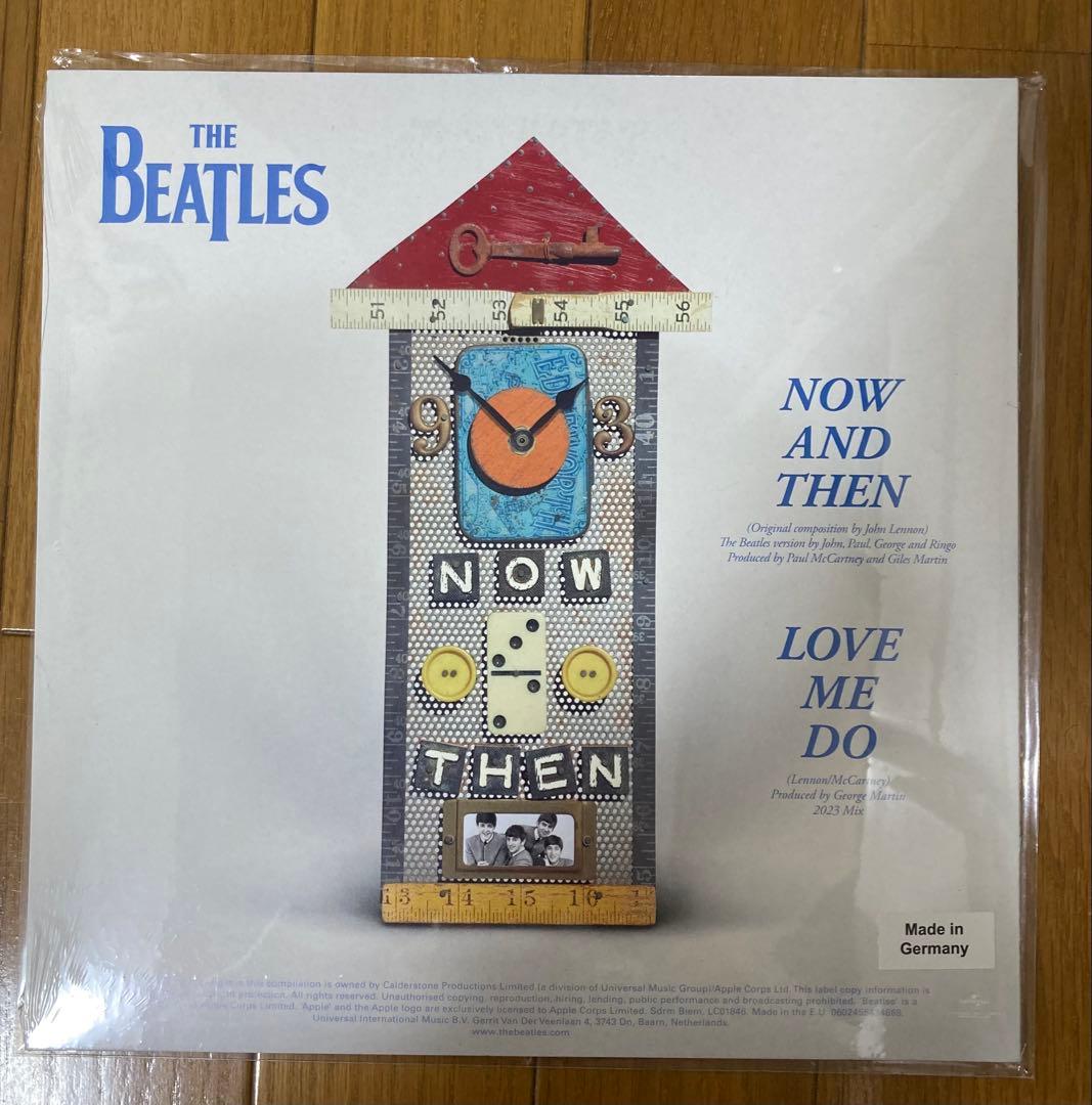 激レア10inch新品NOW AND THENビートルズBeatlesレコード