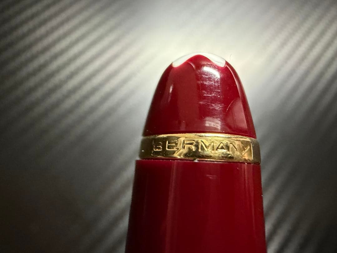 未使用に近い モンブラン 144 ボルドー 全金 M 中字 万年筆