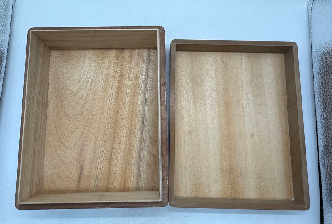 美品　寄木細工　収納箱　送料込み251020