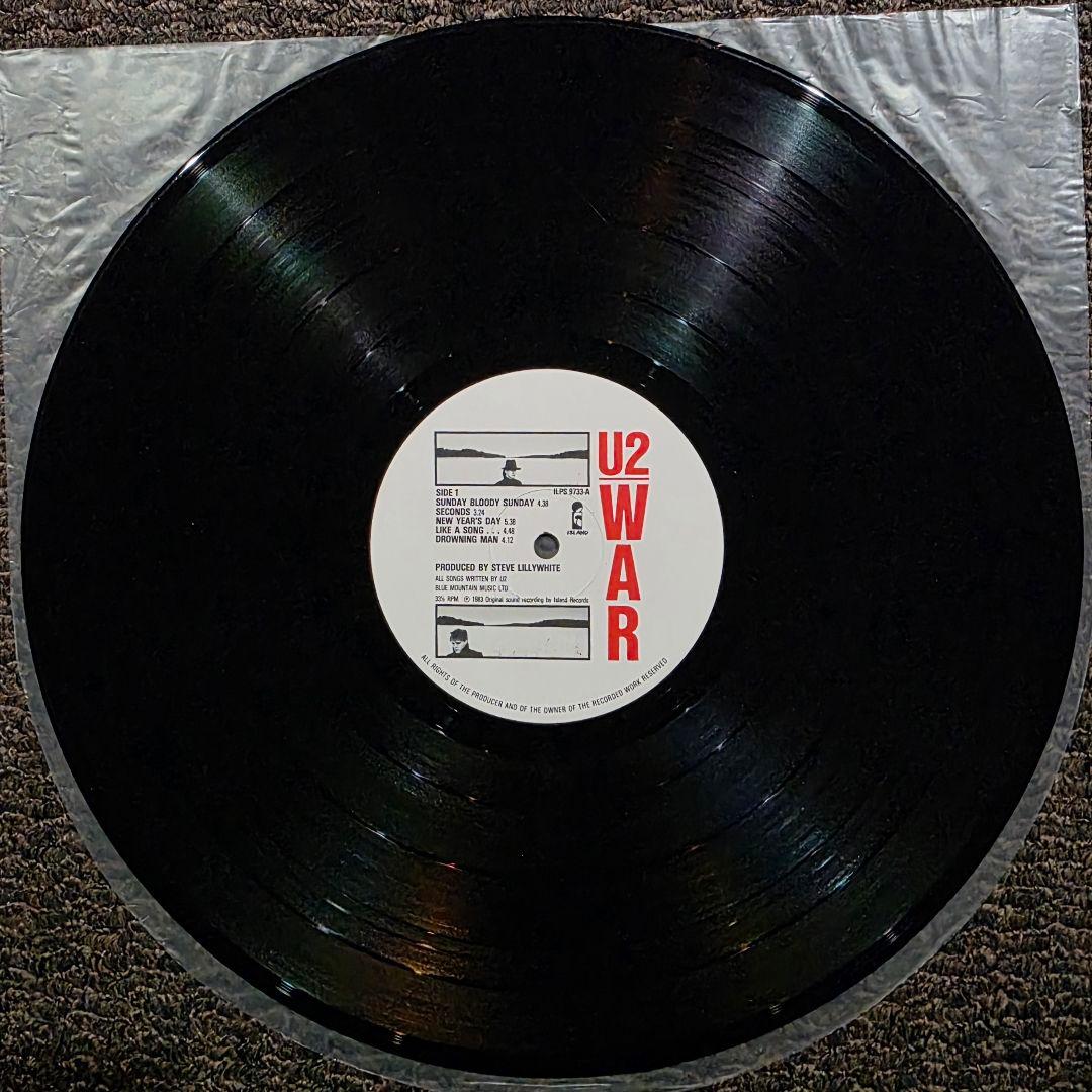 UK初期 U2 / WAR A-1U/B-1U 美音盤 Town Houseko