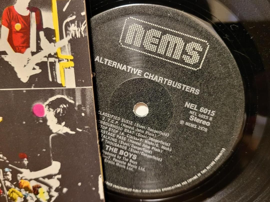 洋楽 THE BOYS ALTERNATIVE CHARTBUSTERS LP