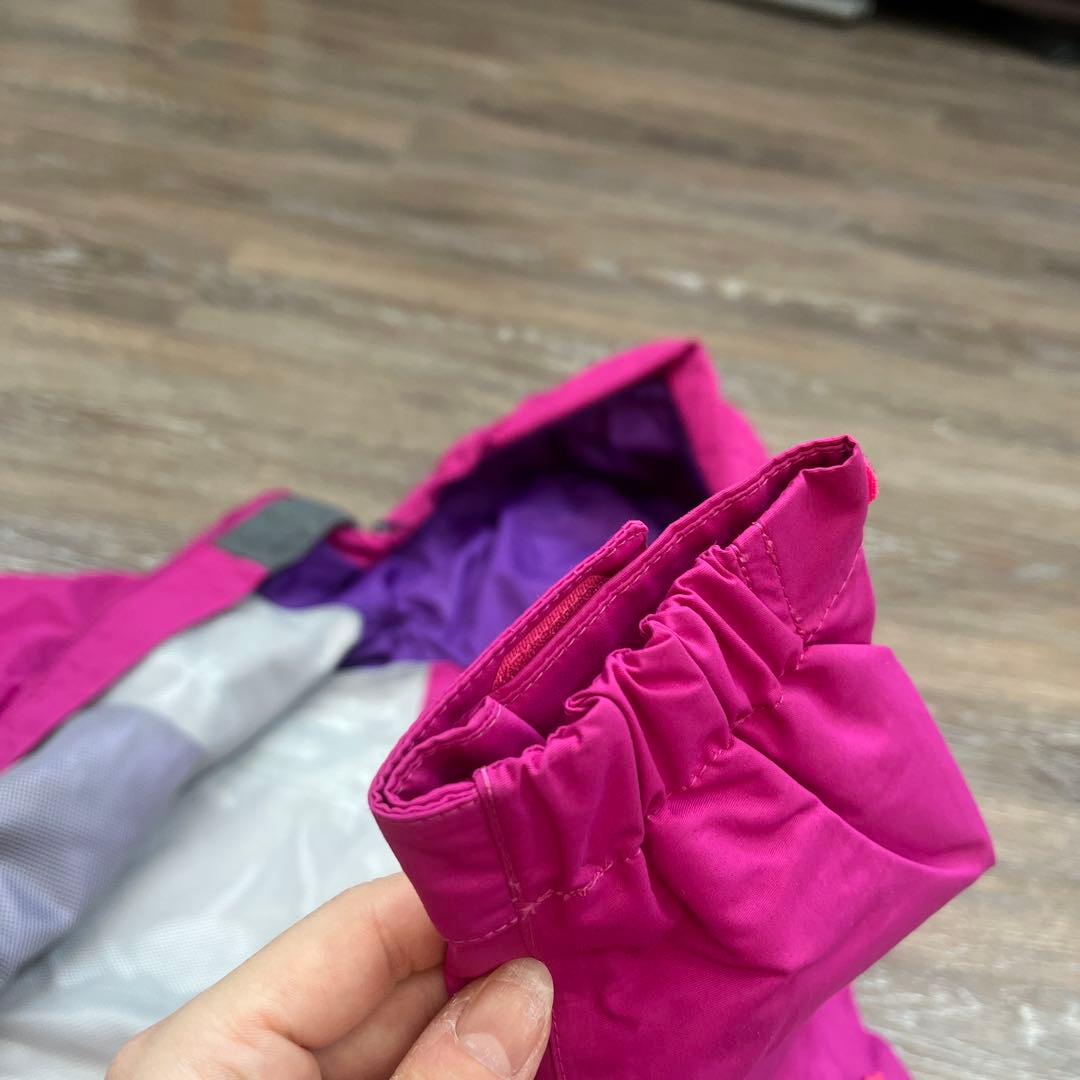 ノースフェイス　130 スキーウェア　パンツ　サイドフルオープン　高機能　女の子