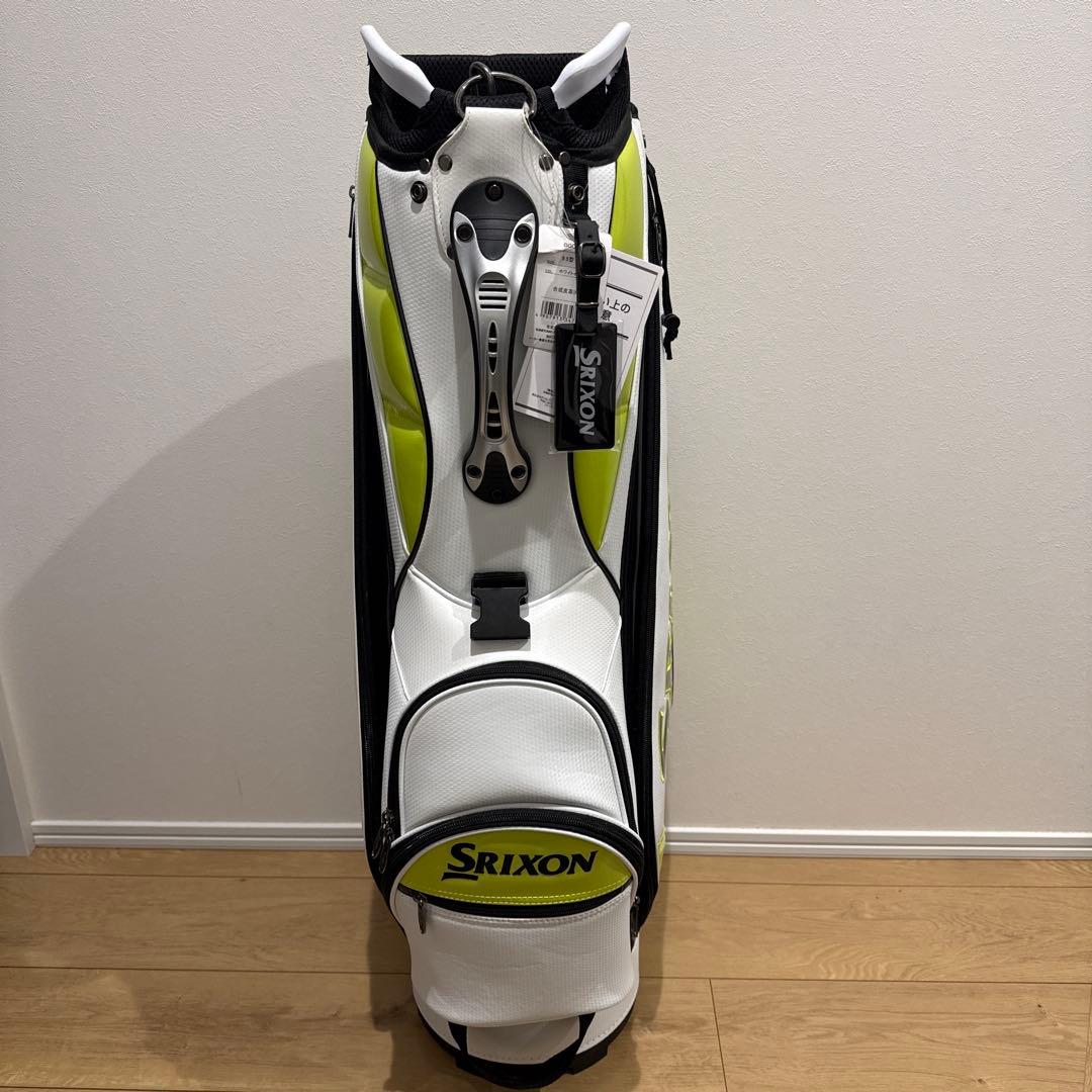 Srixon キャディバッグ ホワイト イエロー　新品未使用