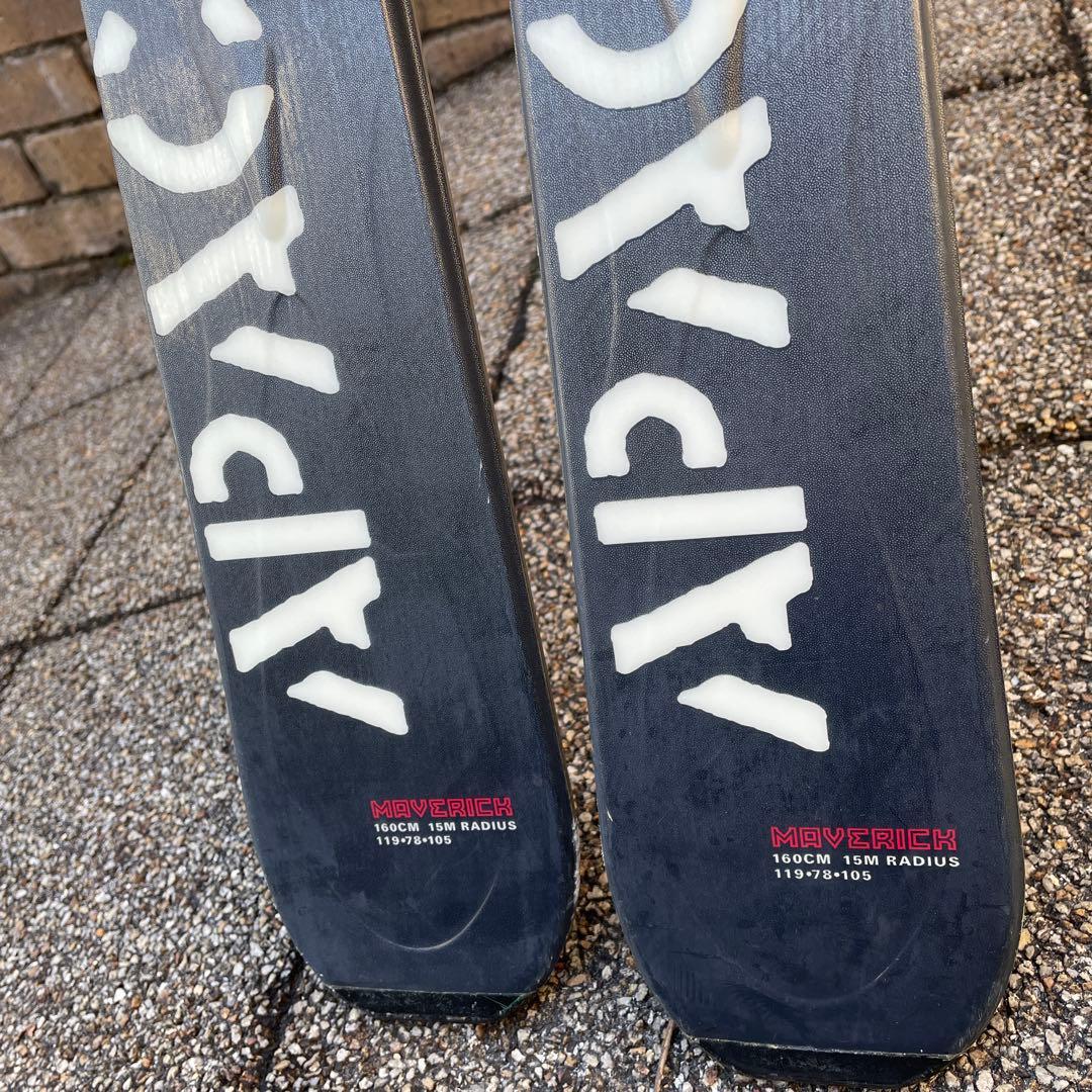 K2 アパッチ　マーベリック　K2スキー板ビィンディング　ケーツースキー板セット