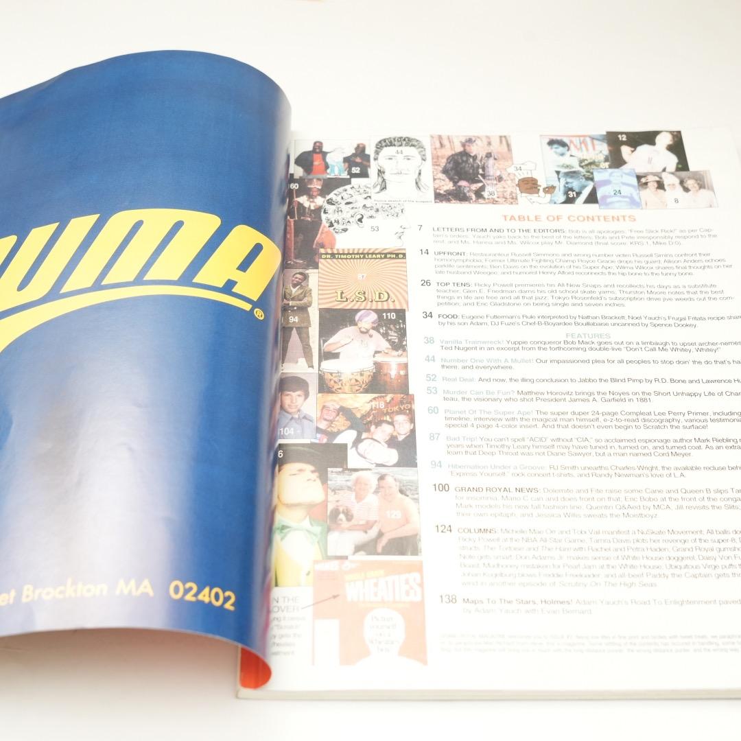 洋書 グランドロイヤルマガジン 2号 beastie boys 激レア サブカル