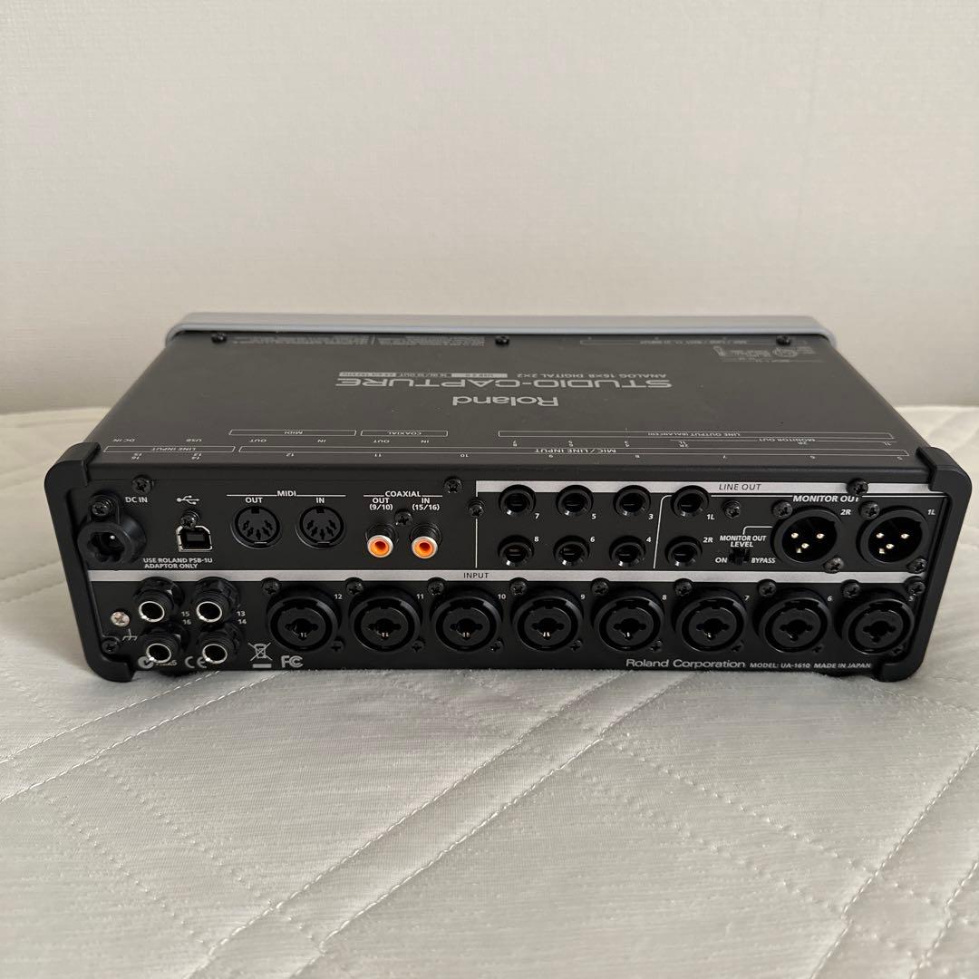 DTM・DAW Roland UA-1610 studio capture