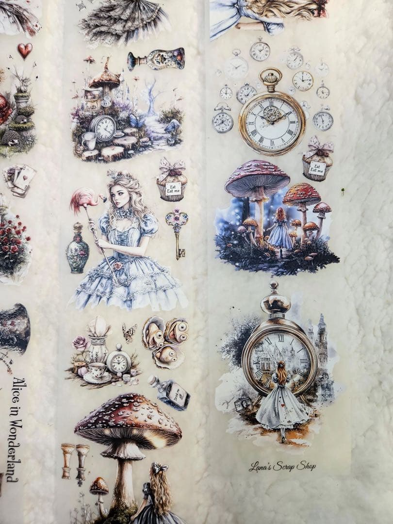 Lana's Scrap Shop 海外マスキングテープ　マステ 【2478】