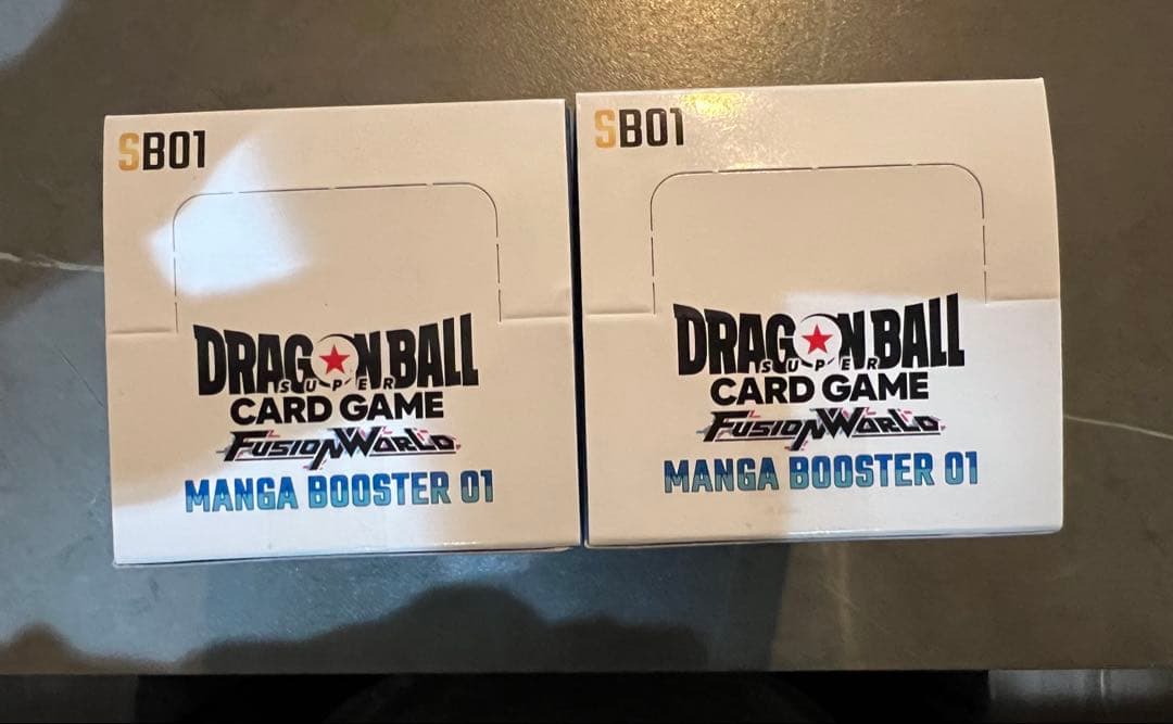 新品未開封　フュージョンワールド　MANGA BOOSTER 01 2BOX