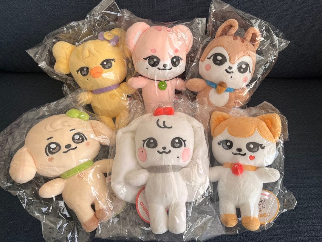 【新品未開封】IVE MINIVE/ぬいぐるみ20cm/コンプリート6体セット