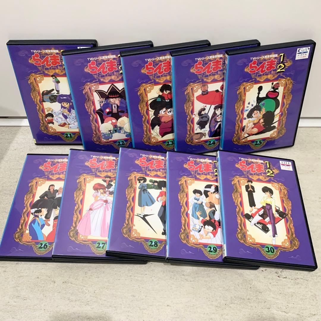 らんま1/2 TVシリーズ完全収録版 DVD 全40巻 全巻セット レンタル落ち