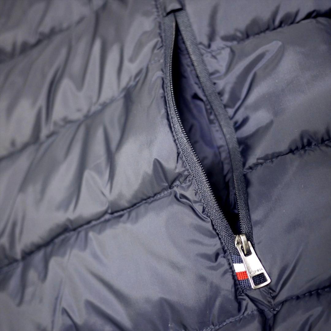 新品 トミーヒルフィガー THPROTECT 軽量 耐水 中綿ベスト XXL 紺