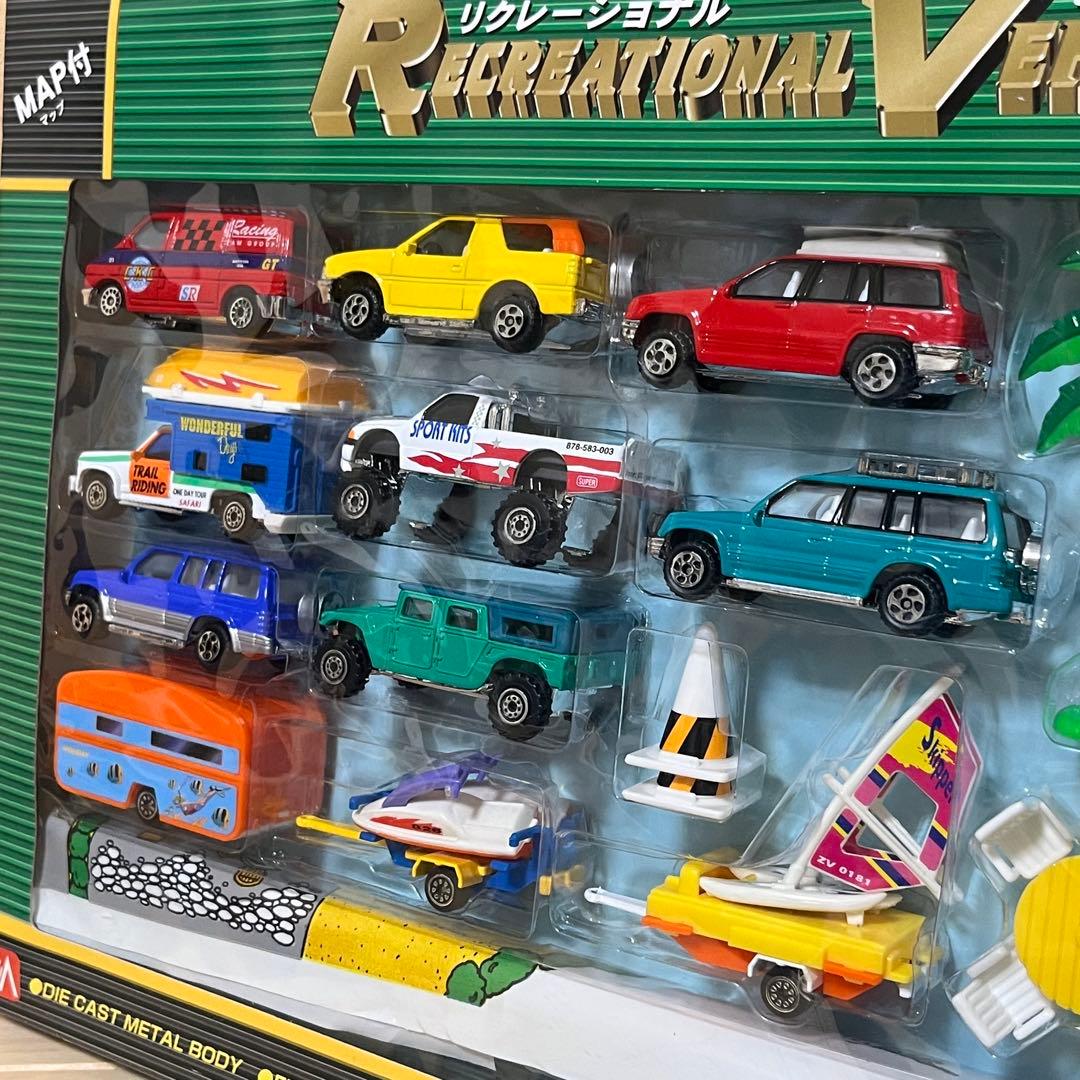 美品 モリガング リクリエーショナルVヒッジ アウトドアステージ ミニカーセット