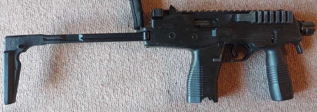 KSC MP9ガスガン　マガジン・サプレッサー・スリングセット(箱なし・現状品)