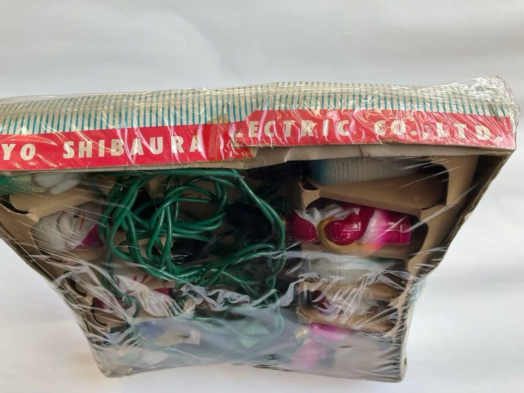 昭和レトロ　クリスマス　電球　オーナメント　東芝　激レア　ヴィンテージ　ランプ