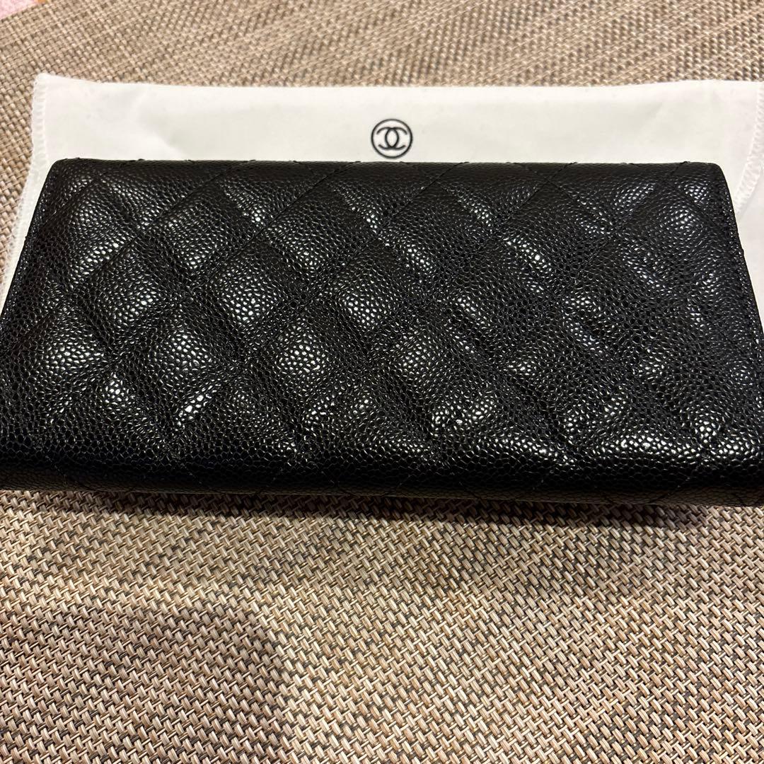 CHANELマトラッセ新品未使用黒ノベルティ長財布