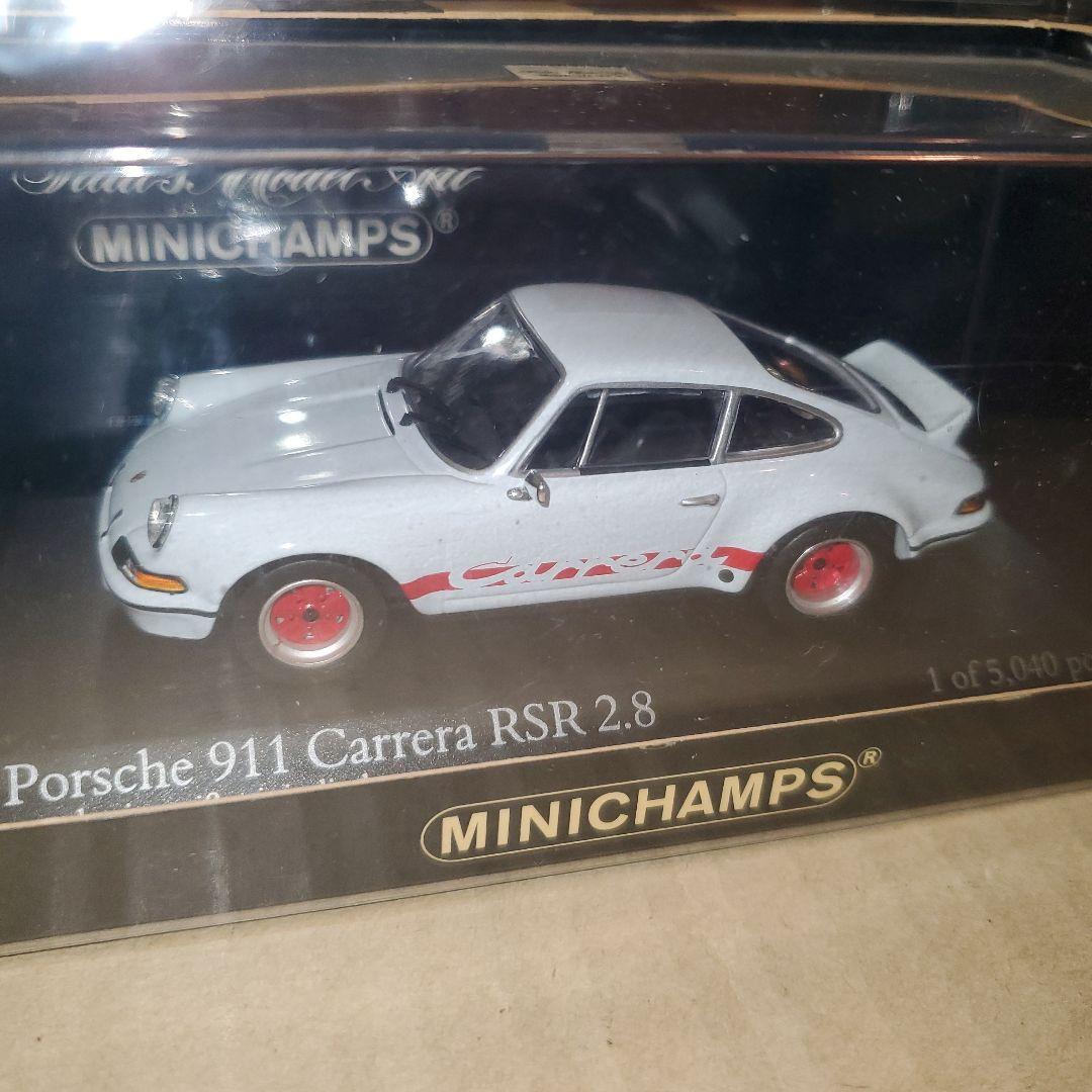 MINICHAMPS ポルシェ911カレラRSR ミニカー8台Set、ピンク