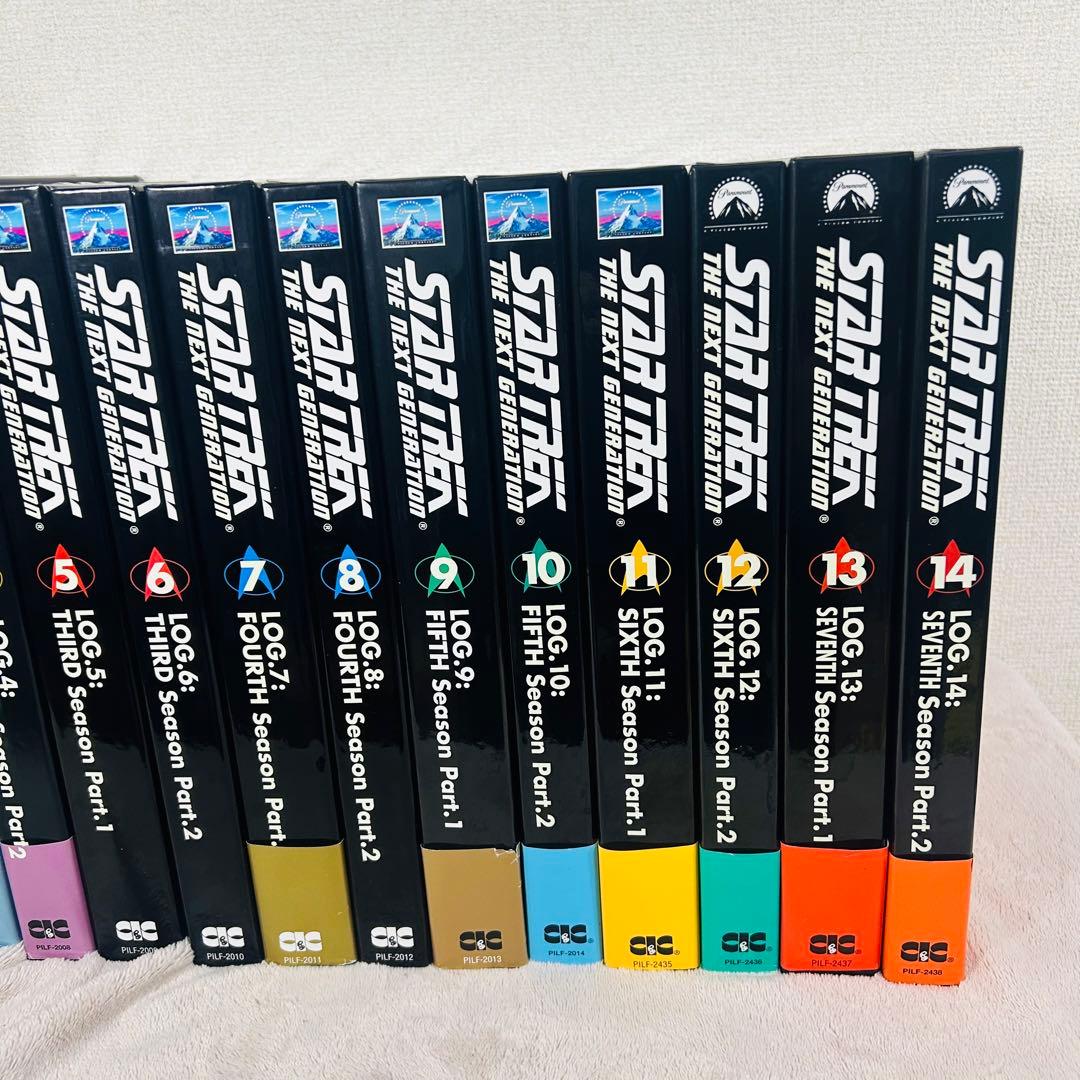 【全巻セット】新スタートレック 全14BOX レーザーディスク LD