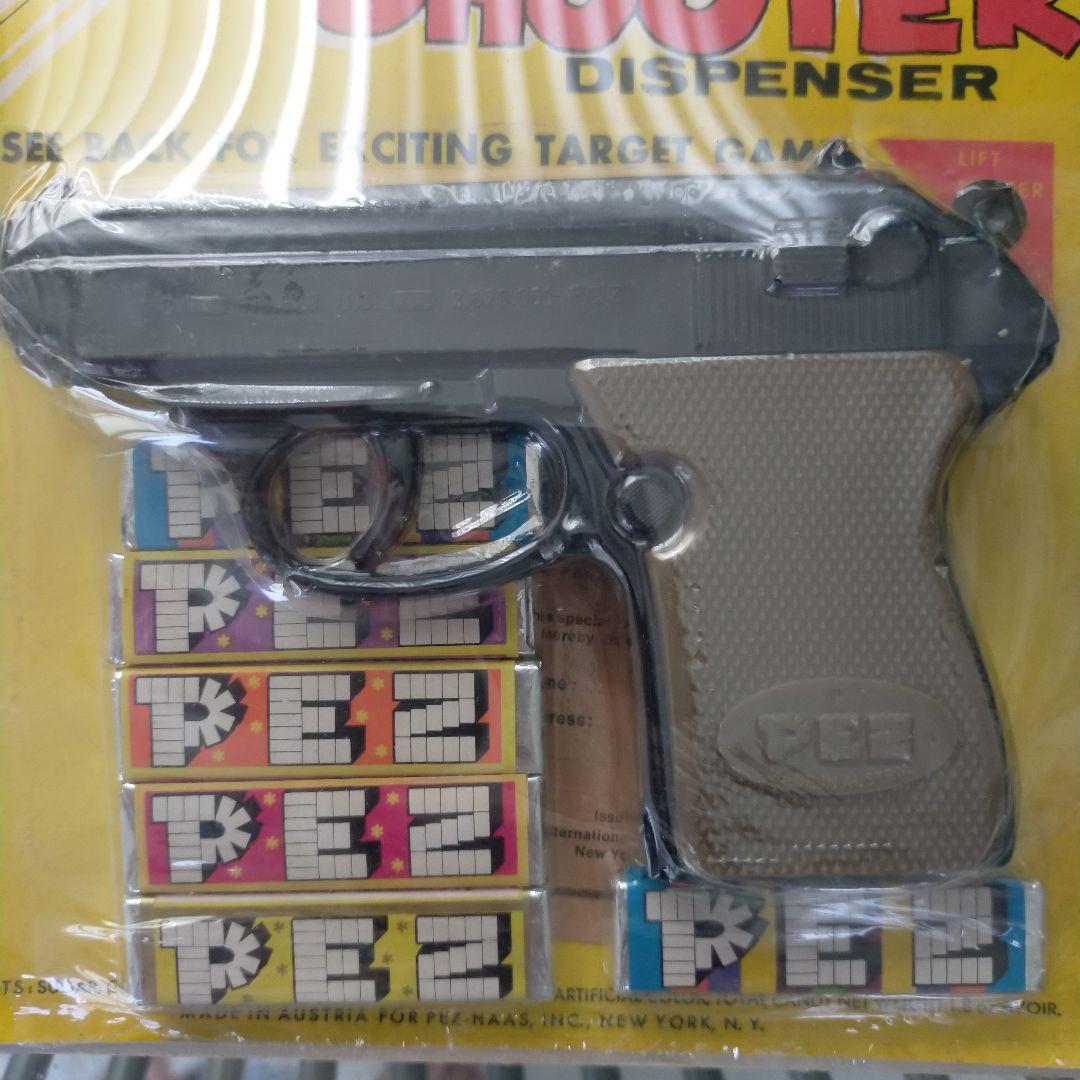 OLD PEZ 60s packaging Shooter ヴィンテージ　ペッツ