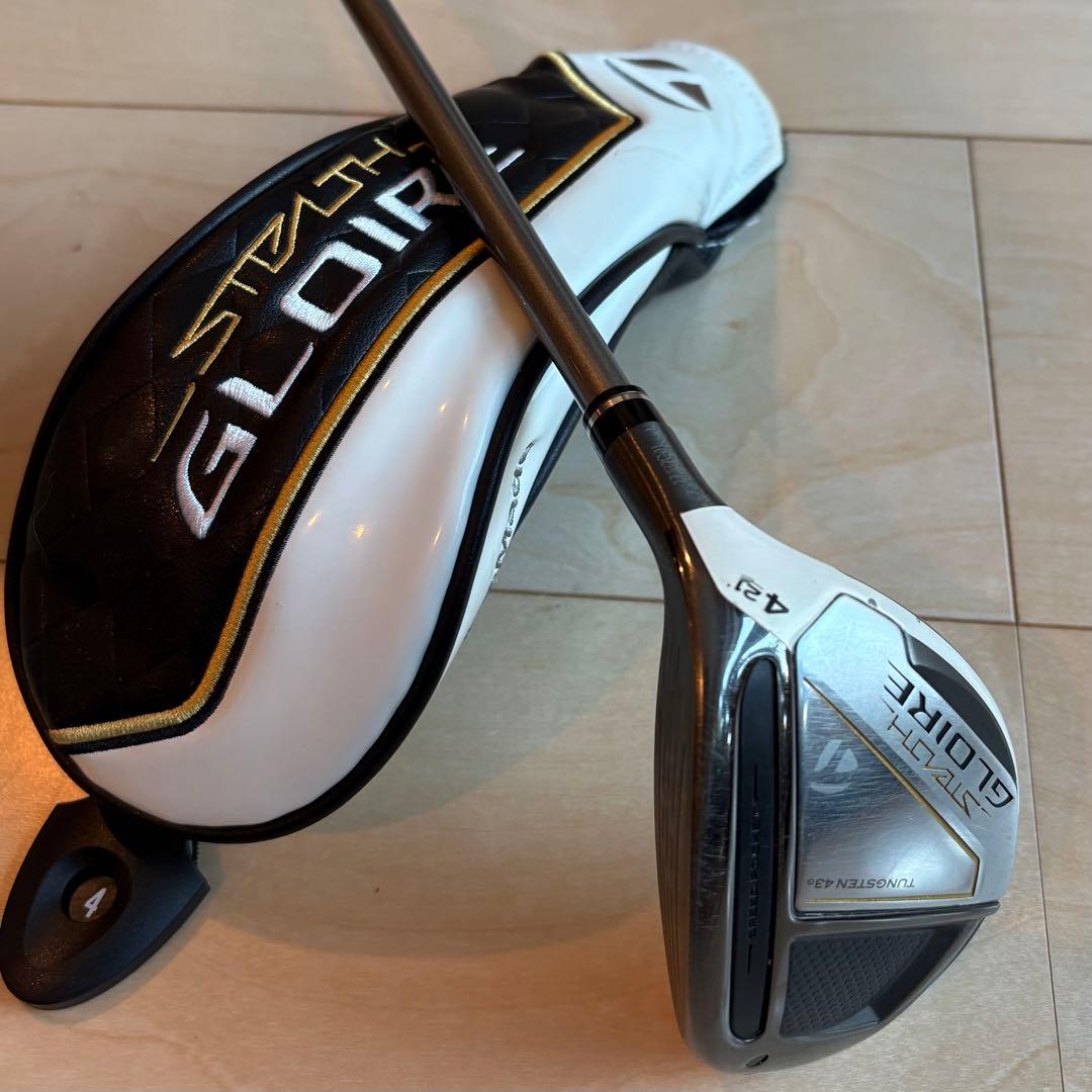 Taylor Madeステルスグローレ　4UT純正フジクラシャフトS