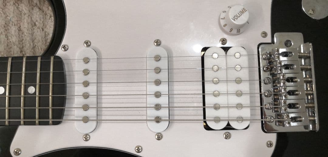 DONNER ブラックエレキギター