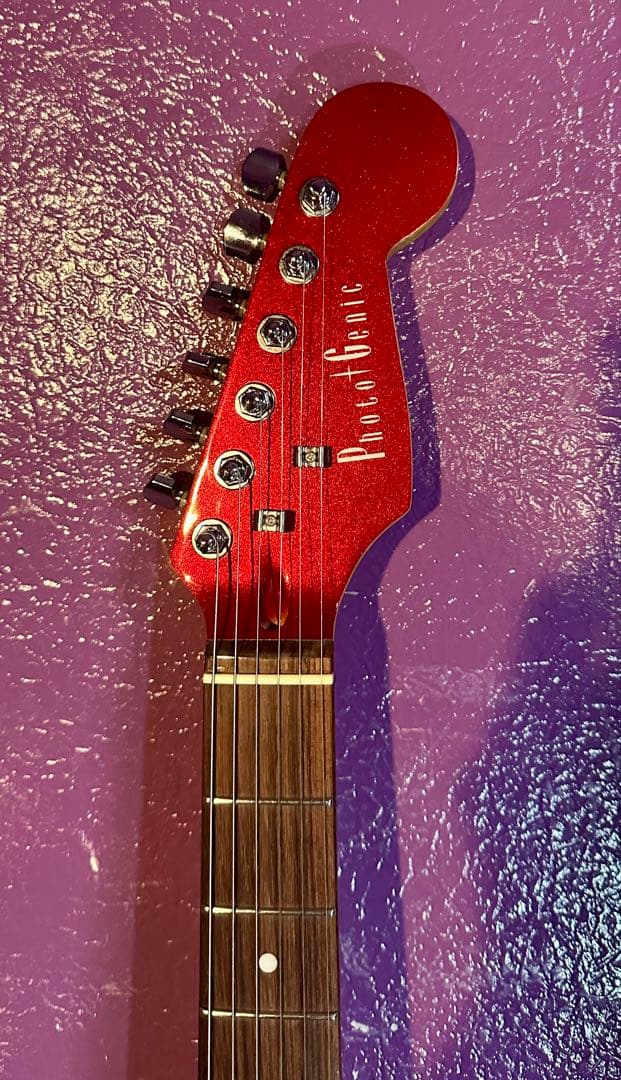 Photogenic エレキギター ストラトキャスター　マッチングヘッド