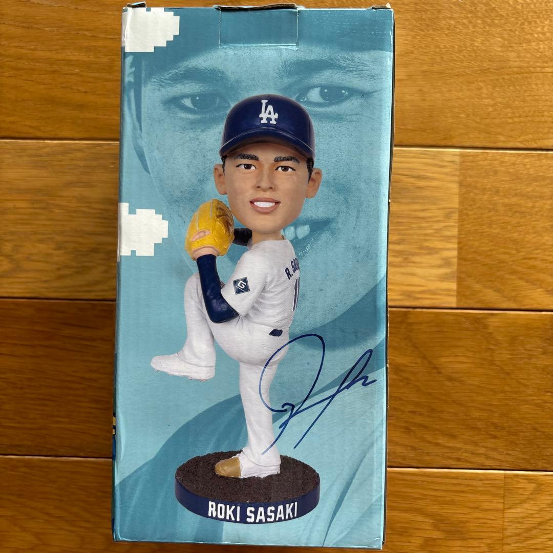 【非売品】球場配布品 佐々木朗希 ドジャースボブルヘッドMLBフィギュア