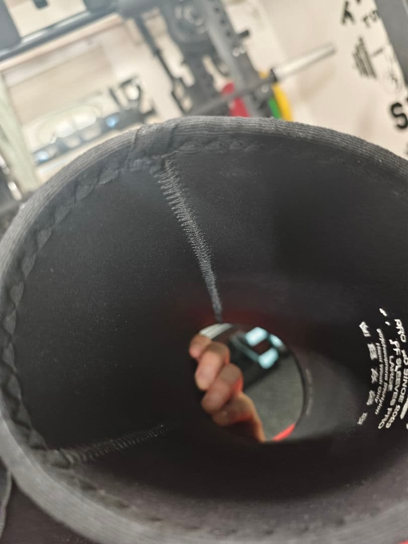 鬼プロS級品 ONI プロ系ニースリーブ 膝の保護 サポーター スクワット L