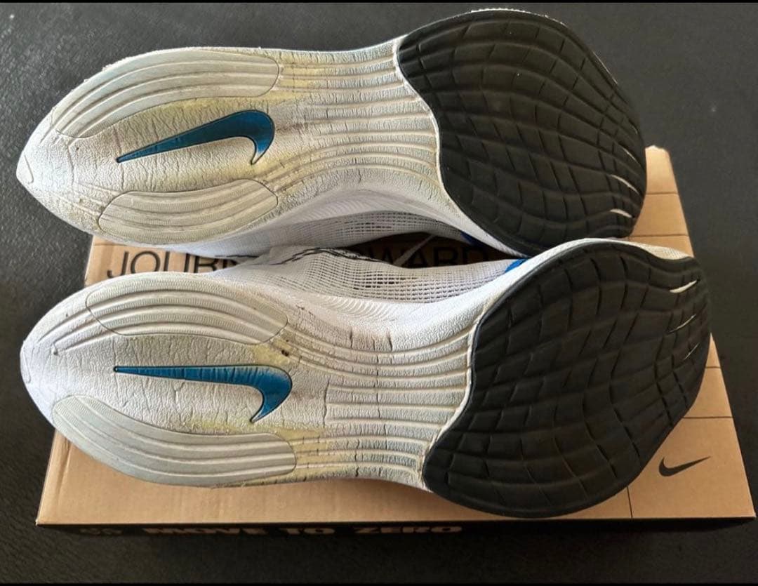 NIKE ZoomX Vaporfly NEXT% 2 ホワイト/ブルー27.5