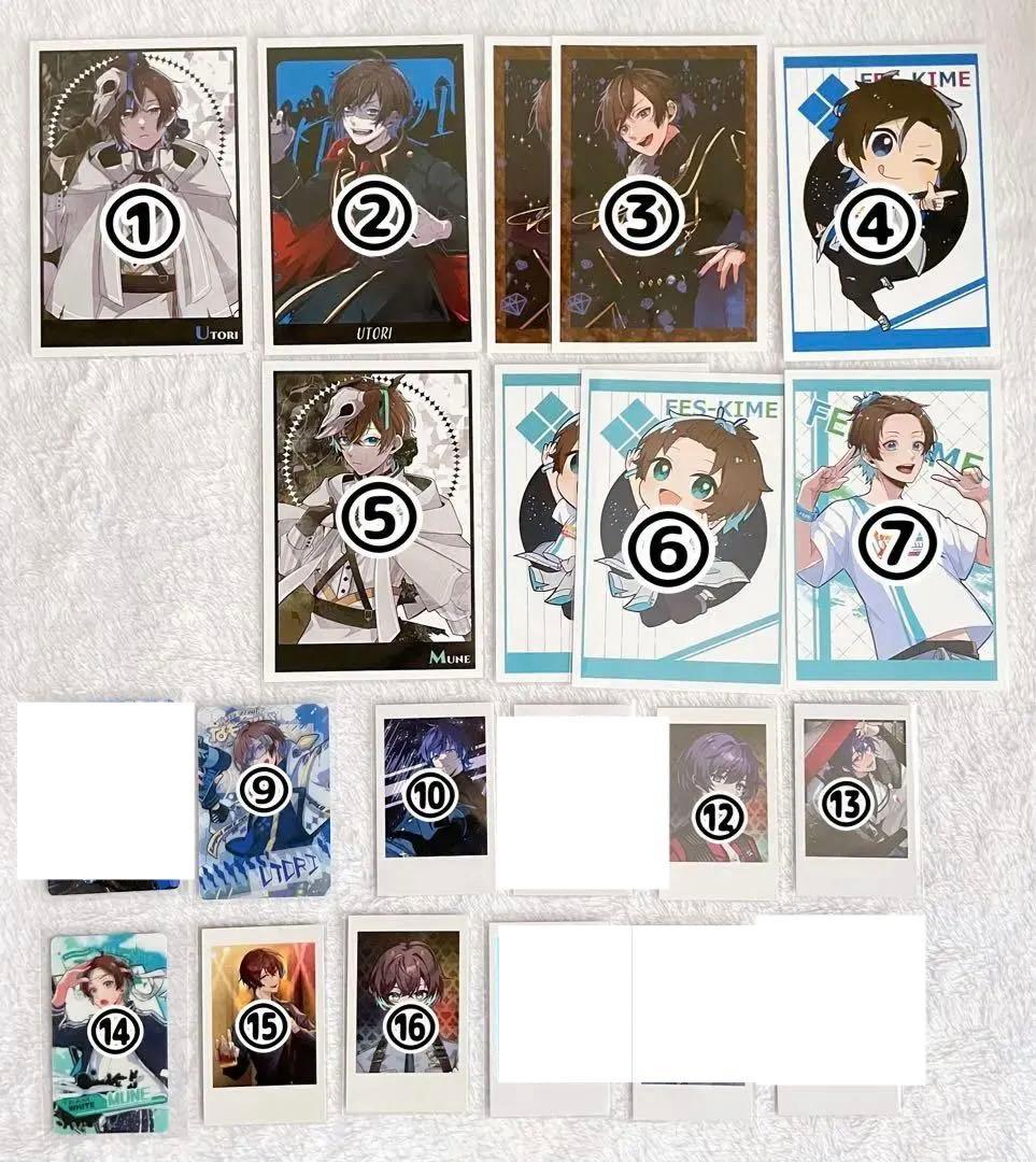 UMM.comゆとり無音 缶バッジ チェキ カード ポスカ バカラ フェスキメ