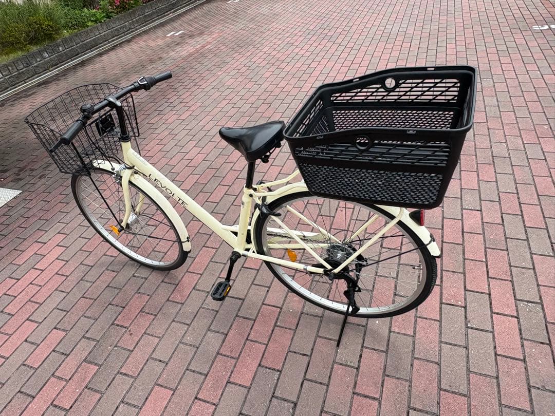 前後籠付きオートライト変速付軽快車 (27㌅)お引取りでも？配達でも？可能です。