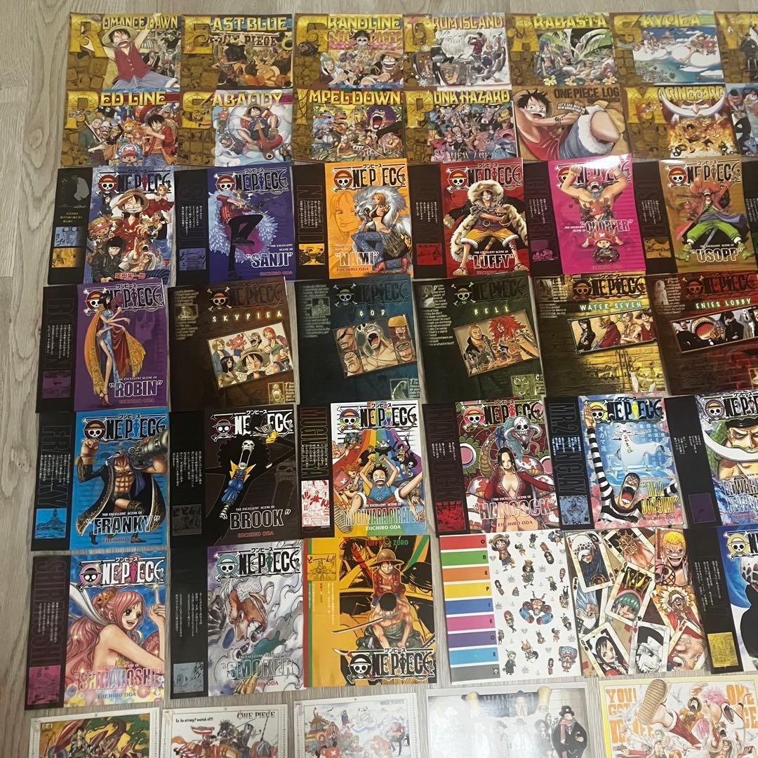 ワンピース　総集編　付録　1~28巻　ブックカバー LOGシェルフマーカー 他