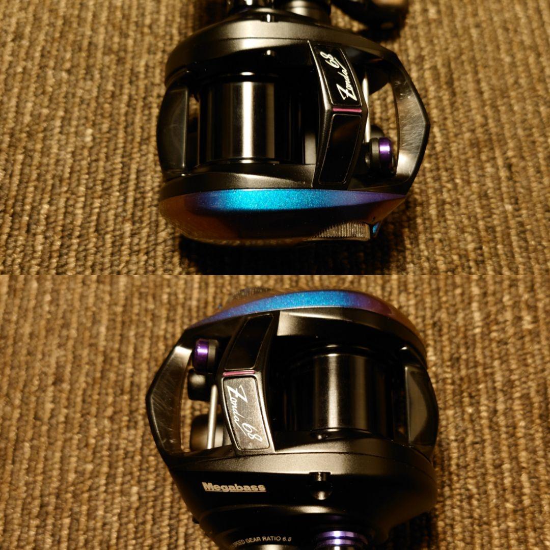 新品未使用世界100台限定メガバス13ゾンダ68L ヘッジホッグカスタム レフト
