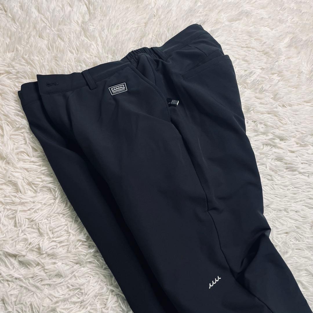 メンズウェア muta marine Cross Heat Slacks Black 6(L)