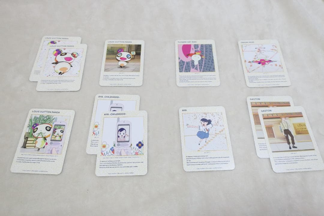 ルイヴィトン×村上隆 コラボ　トレーディングカードセット