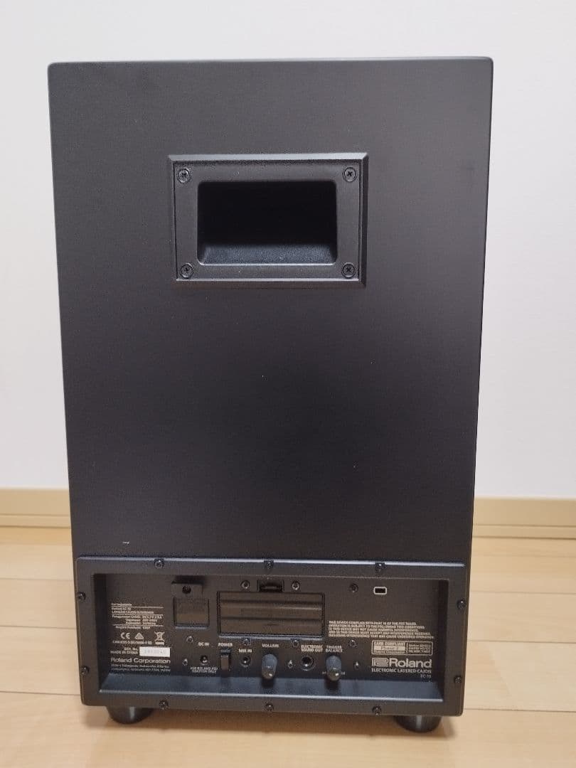 Roland EC-10 Cajon カホン専用カバサセット　美品　電子カホン