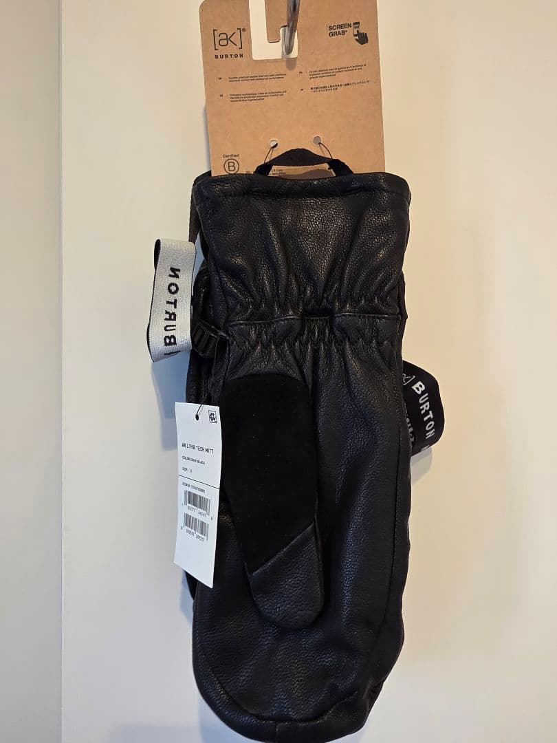 Burton AK Leather Tech Mitten ブラック