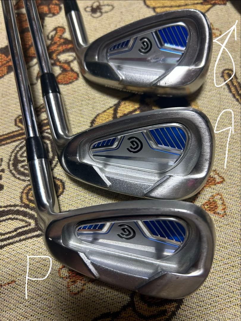 （送料込み）ゴルフクラブCleveland10本初心者セット 中古品 右利き