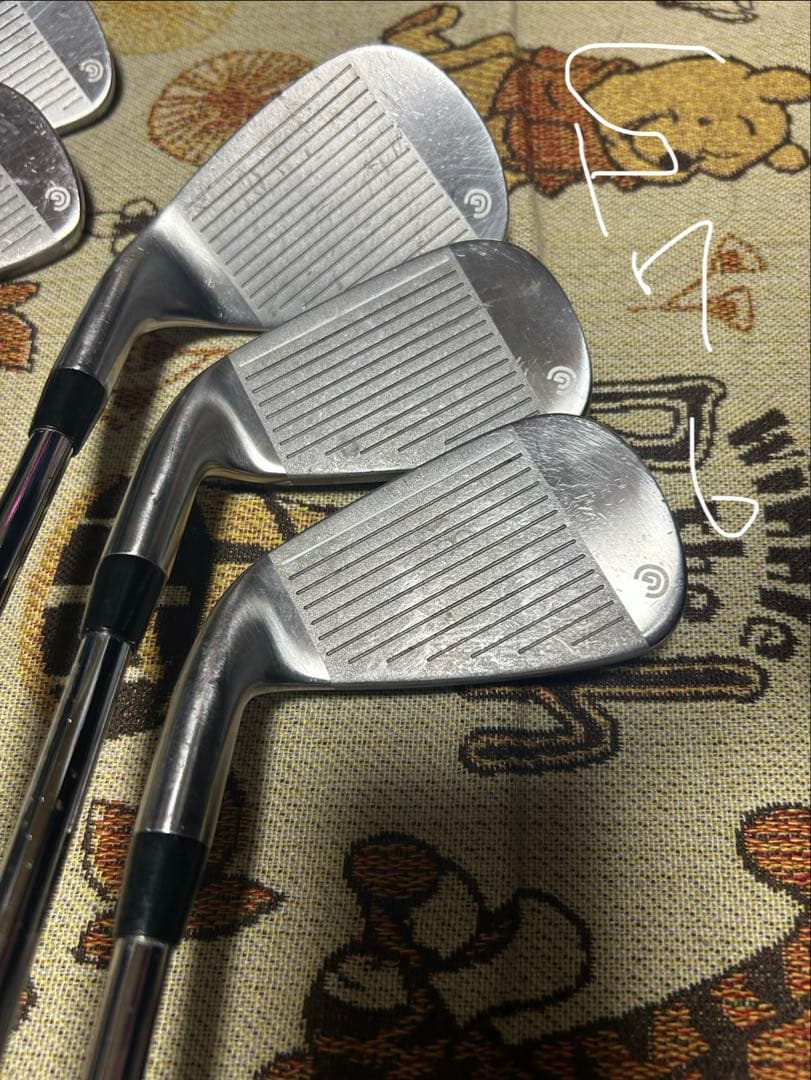 （送料込み）ゴルフクラブCleveland10本初心者セット 中古品 右利き