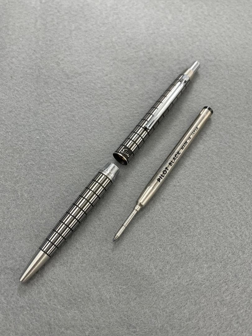【未使用】PILOT Elite 総格子柄　万年筆　シャーペン ボールペン