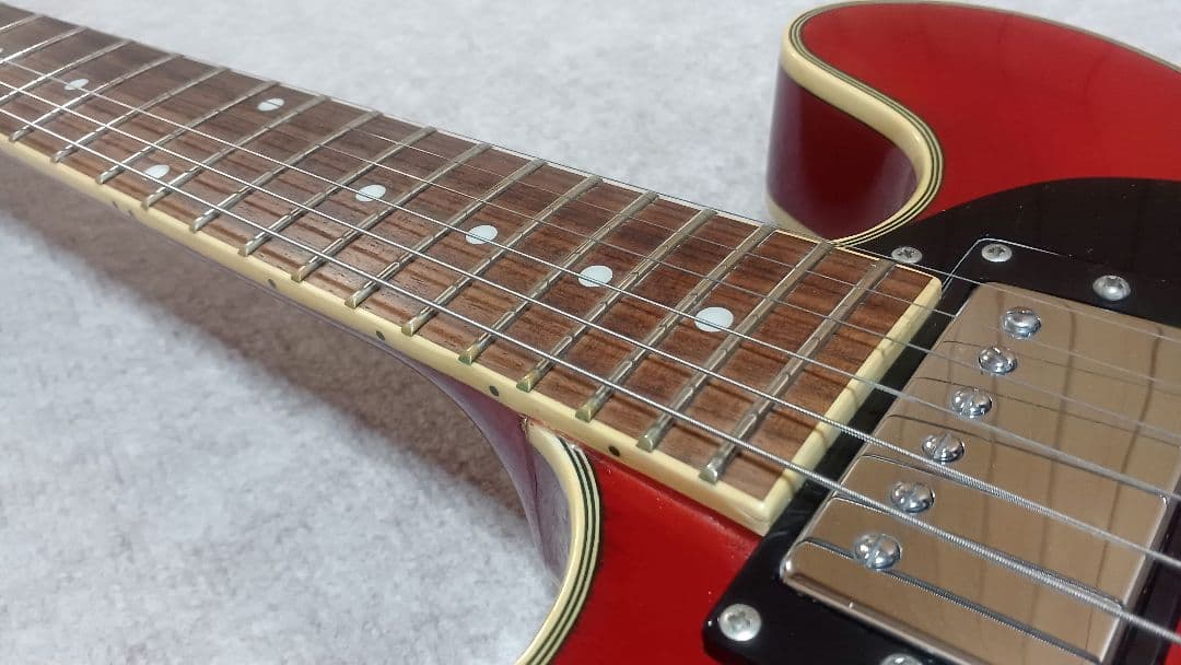 【実力派重視】BLITZ　セミアコ　ES-335タイプ　ギグバッグ付属