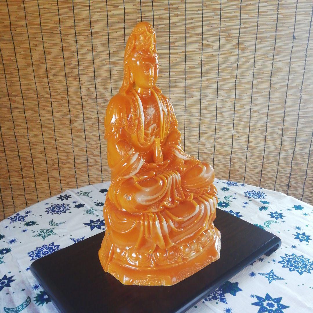 仏像(観音菩薩像)　※台座付き