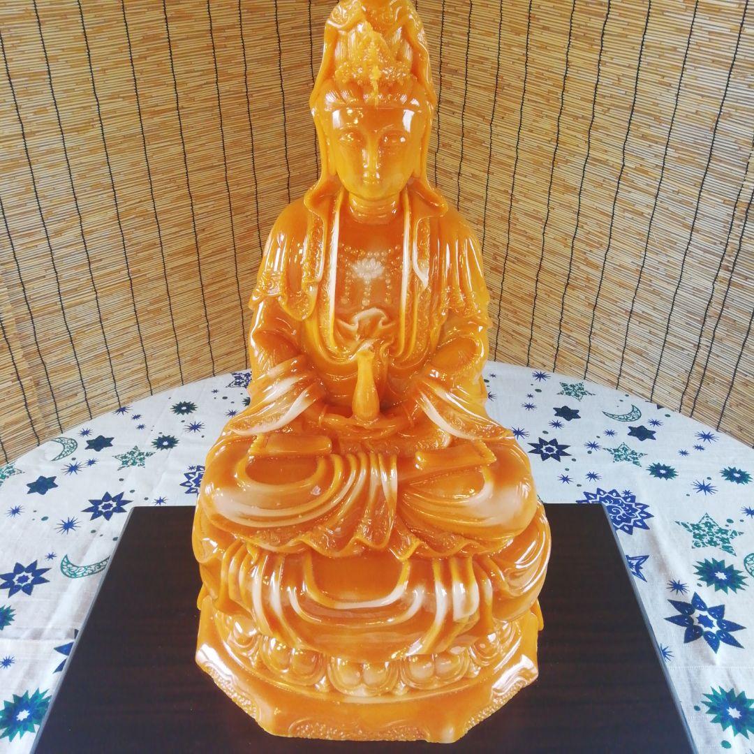 仏像(観音菩薩像)　※台座付き