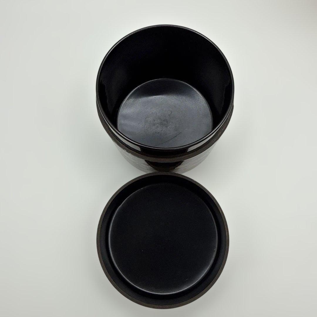 茶道具　輪島塗　秋草蒔絵　棗　なつめ　在名あり　供箱